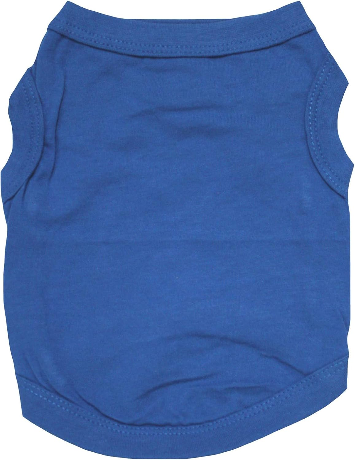 Petitebelle Plain Single Color Puppy Dog Shirt (Royal Blue, Small)